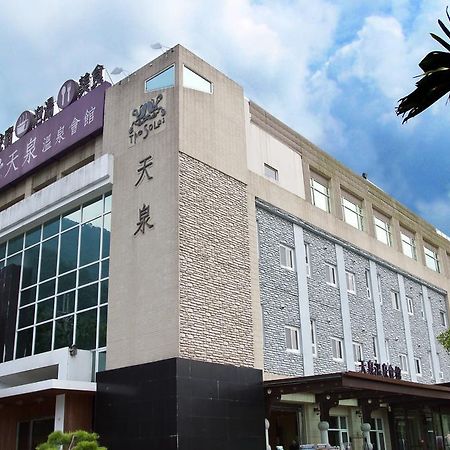 The Solas Hot Spring Resort Nantou Kültér fotó