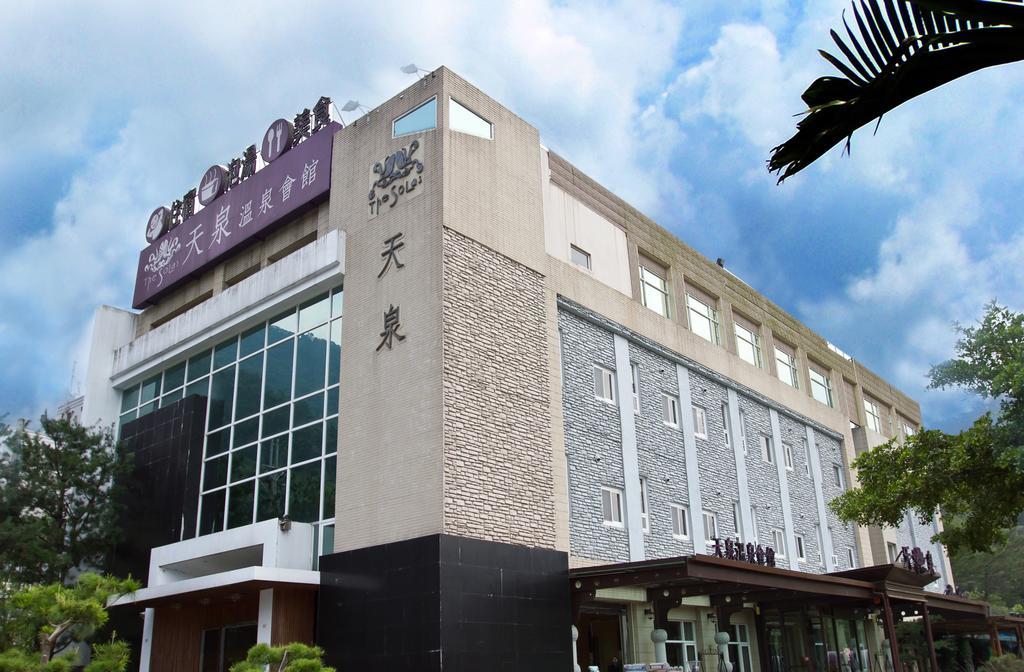 The Solas Hot Spring Resort Nantou Kültér fotó